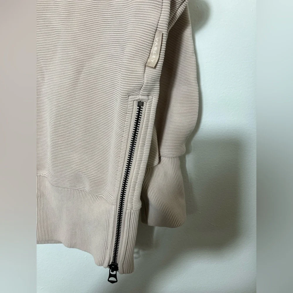 Varley Milton Sweat Sweatshirt Womens Size XS oversized Pullover Rib Knit Cowl‎ - Picture 3 of 10